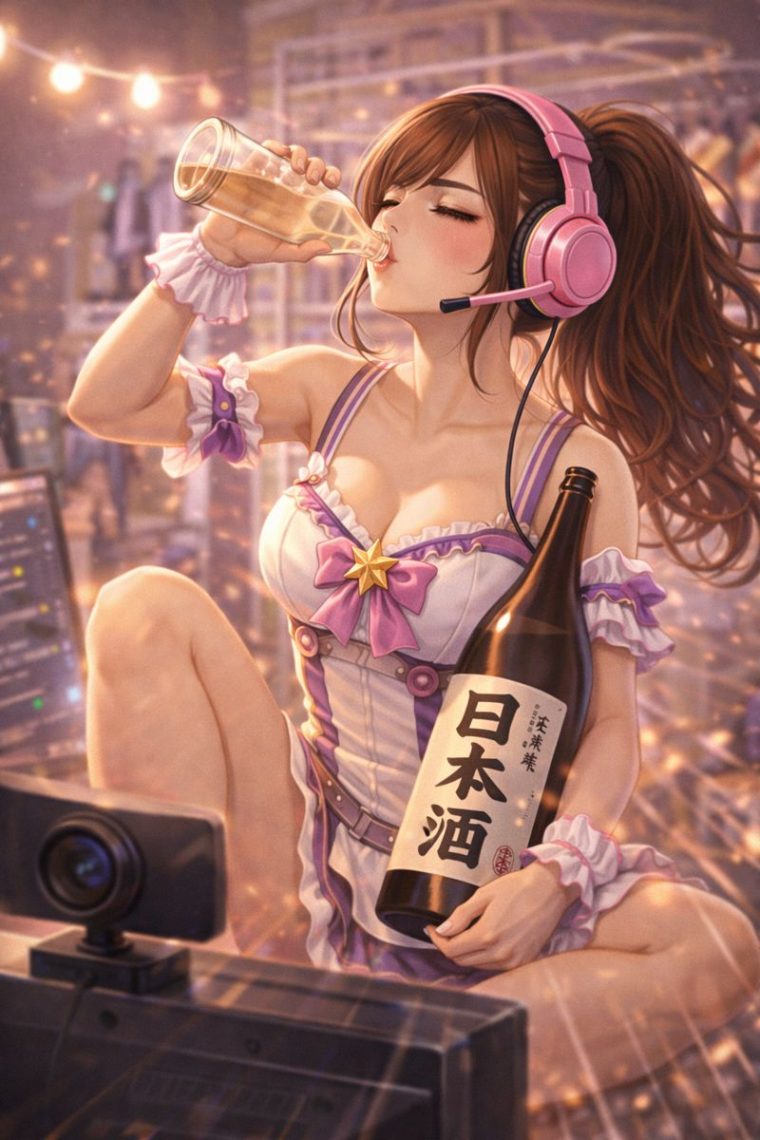 チャットレディのお仕事は「飲酒OK」！お客様と一緒にお酒を楽しみながら働くこともできます 画像1