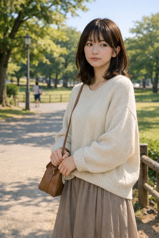 人見知りしがちな人でも👧