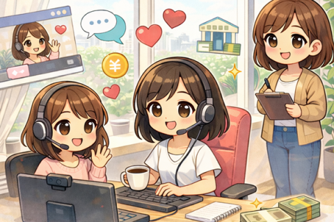 未経験からでも大丈夫。安心して始められるお仕事です