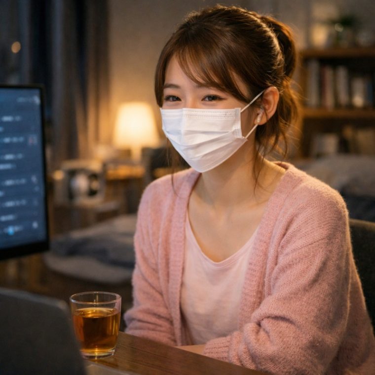 プライバシーを守りながら配信😷 画像1