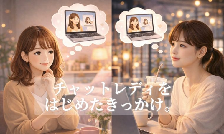 チャットレディを始めるきっかけってどんなもの? 画像1