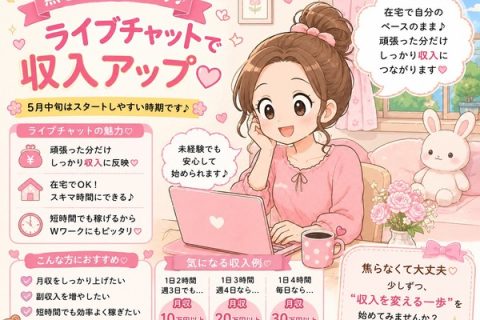 🌸無理なく、しっかり収入アップ🌸 アイキャッチ画像